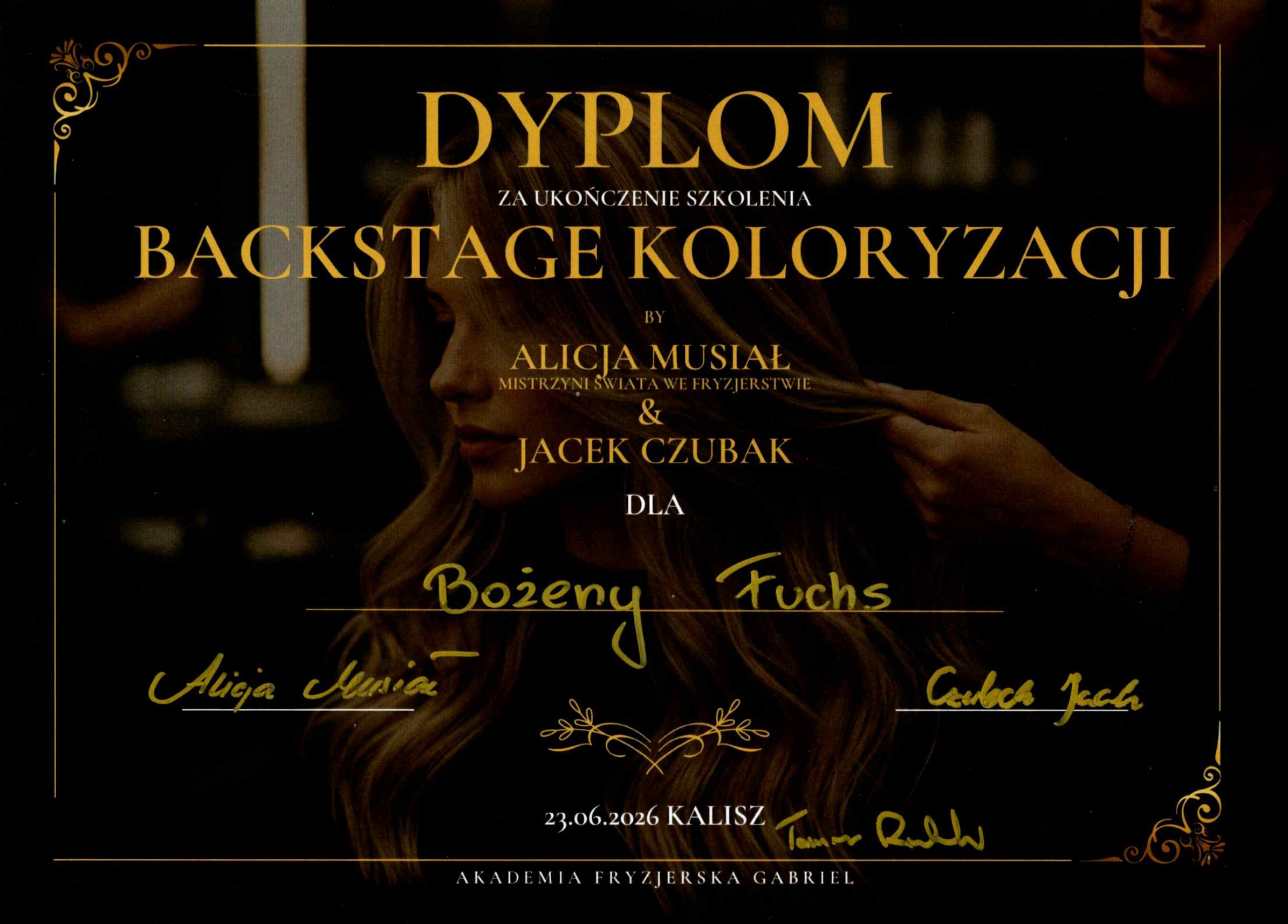 Diplom Backstage Coloration
